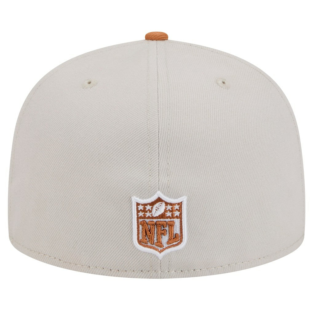 Dallas Cowboys New Era Two-Tone Color Pack 59FIFTY Fitted Hat Stone/Brown