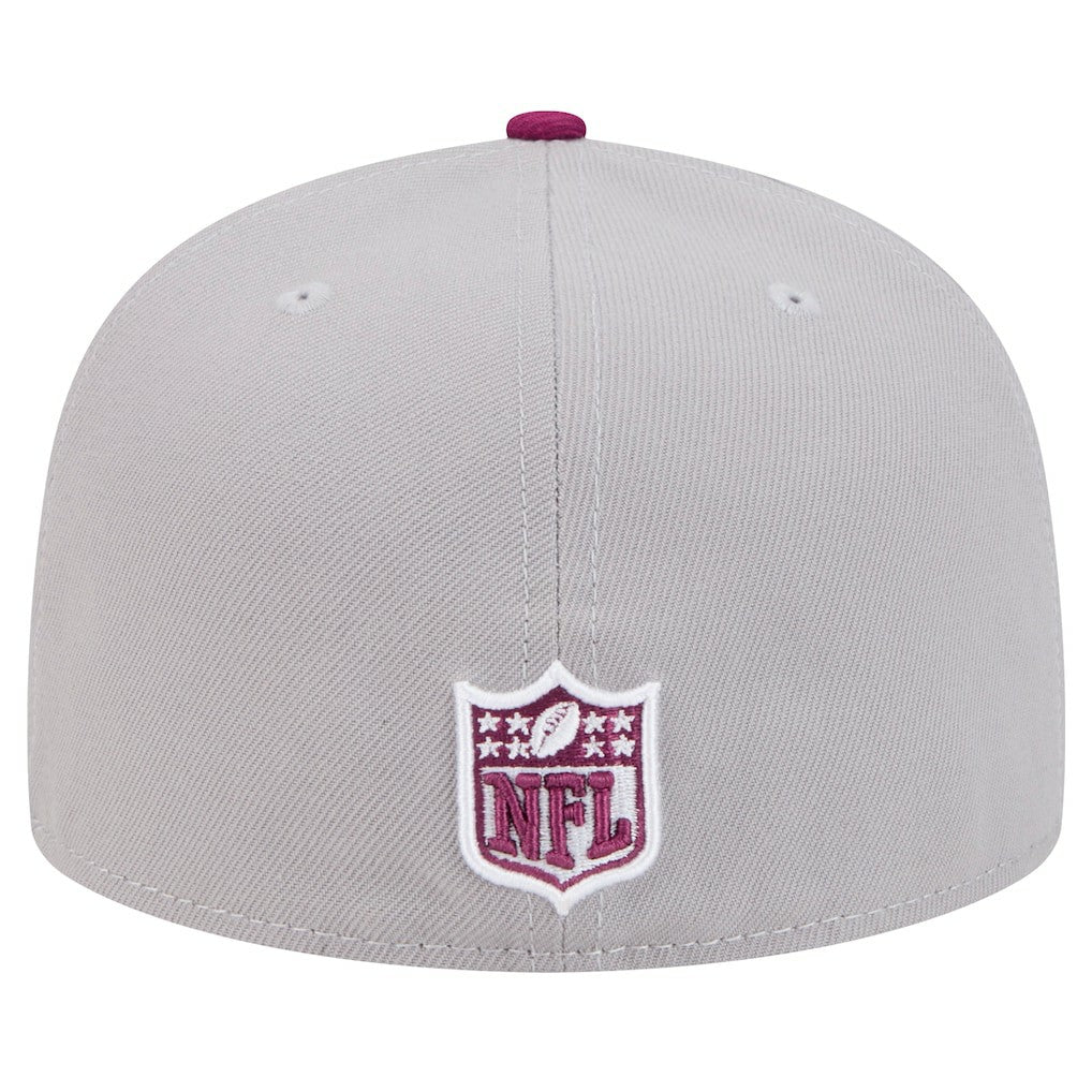 Dallas Cowboys New Era Two-Tone Color Pack 59FIFTY Fitted Hat Gray/Purple