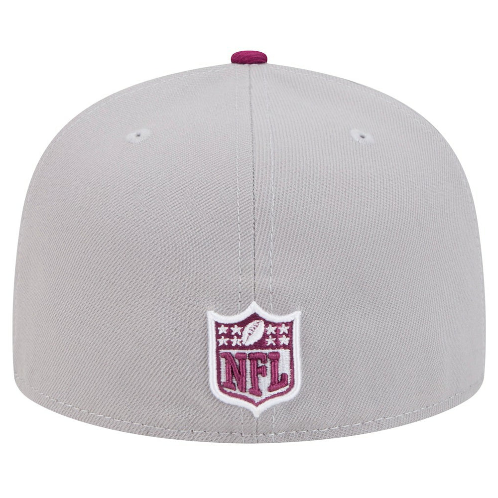 Dallas Cowboys New Era Two-Tone Color Pack 59FIFTY Fitted Hat Gray/Purple
