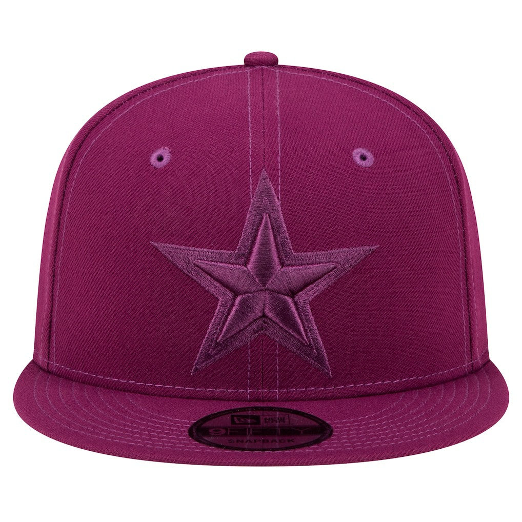 Dallas Cowboys New Era Tonal Color Pack 9FIFTY Snapback Hat Purple