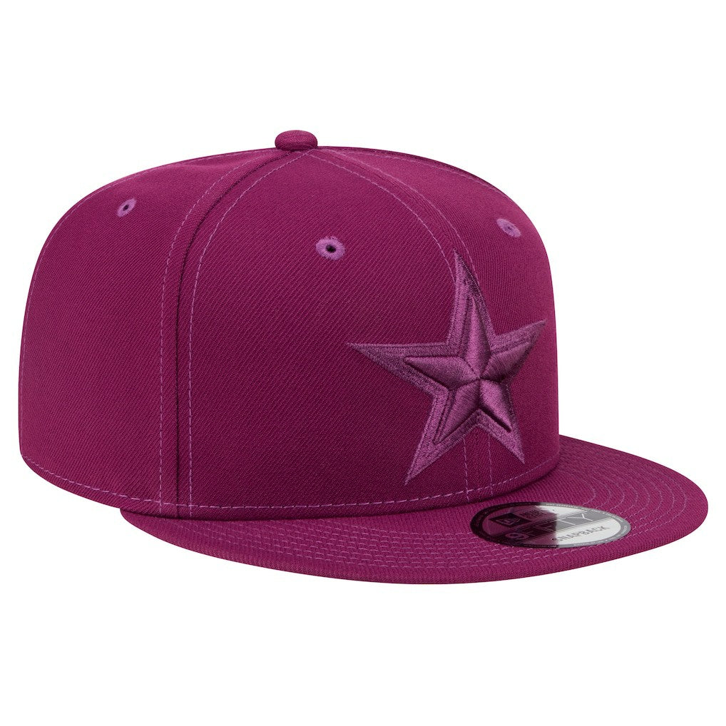 Dallas Cowboys New Era Tonal Color Pack 9FIFTY Snapback Hat Purple