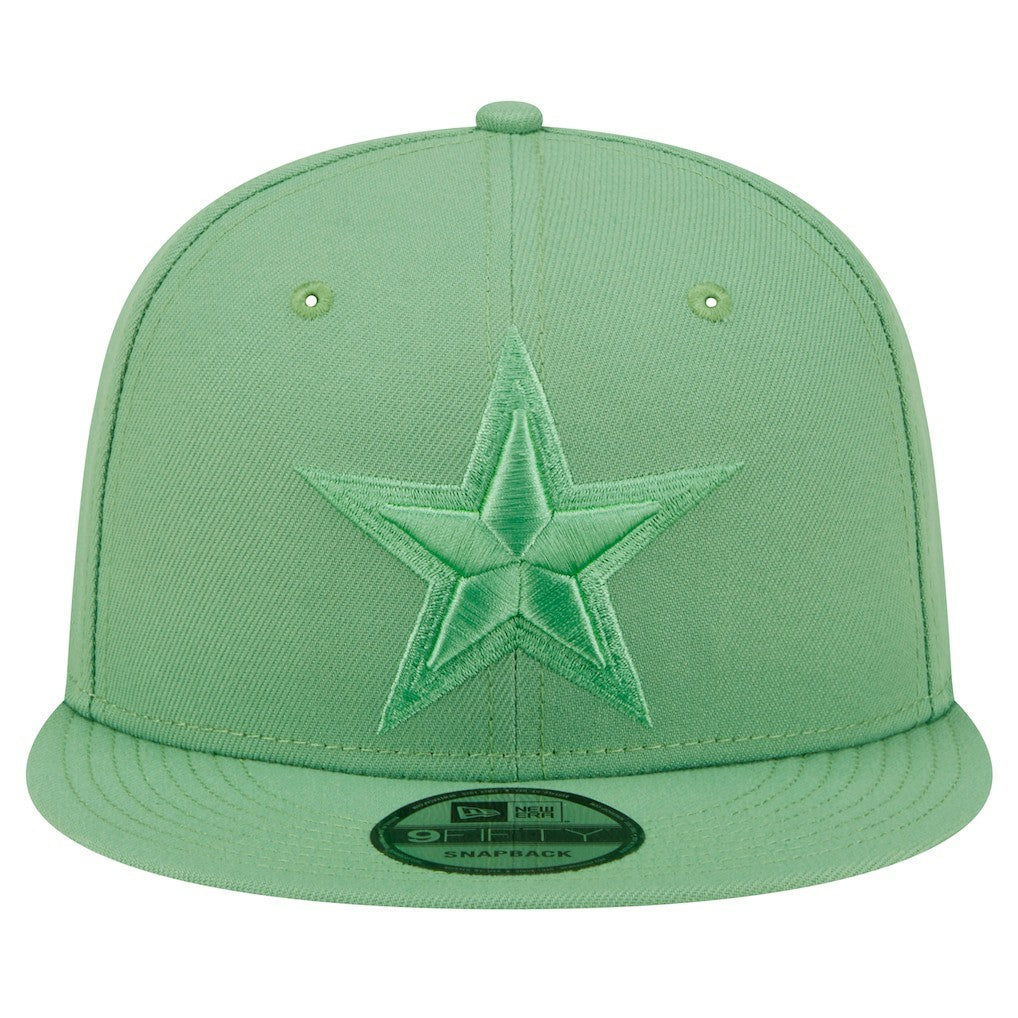 Dallas Cowboys New Era Tonal Color Pack 9FIFTY Snapback Hat Green