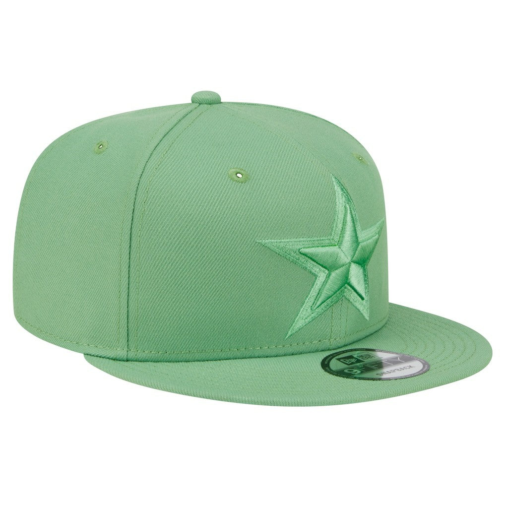 Dallas Cowboys New Era Tonal Color Pack 9FIFTY Snapback Hat Green