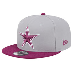 Dallas Cowboys New Era Two-Tone Color Pack 9FIFTY Snapback Hat Gray