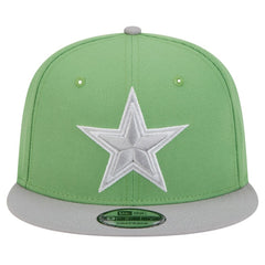 Dallas Cowboys New Era Two-Tone Color Pack 9FIFTY Snapback Hat Green