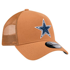 Dallas Cowboys New Era Color Pack Side Patch A-Frame 9FORTY Adjustable Hat Brown