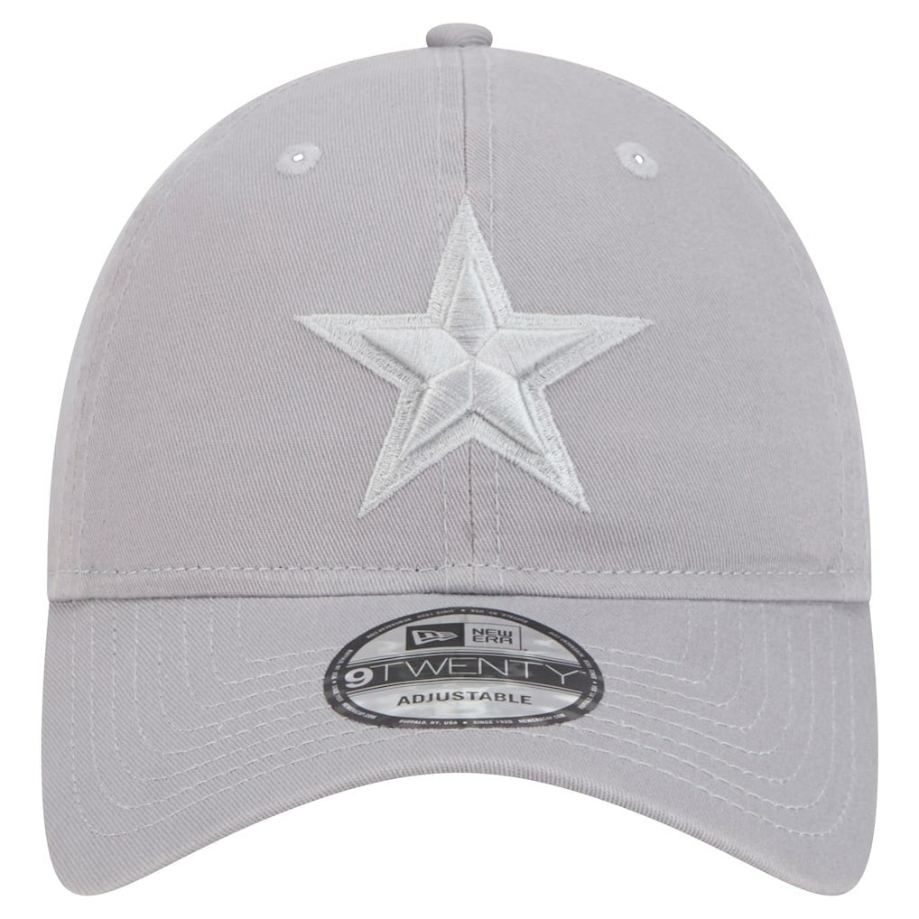 Dallas Cowboys New Era Tonal Color Pack 9TWENTY Adjustable Hat Gray