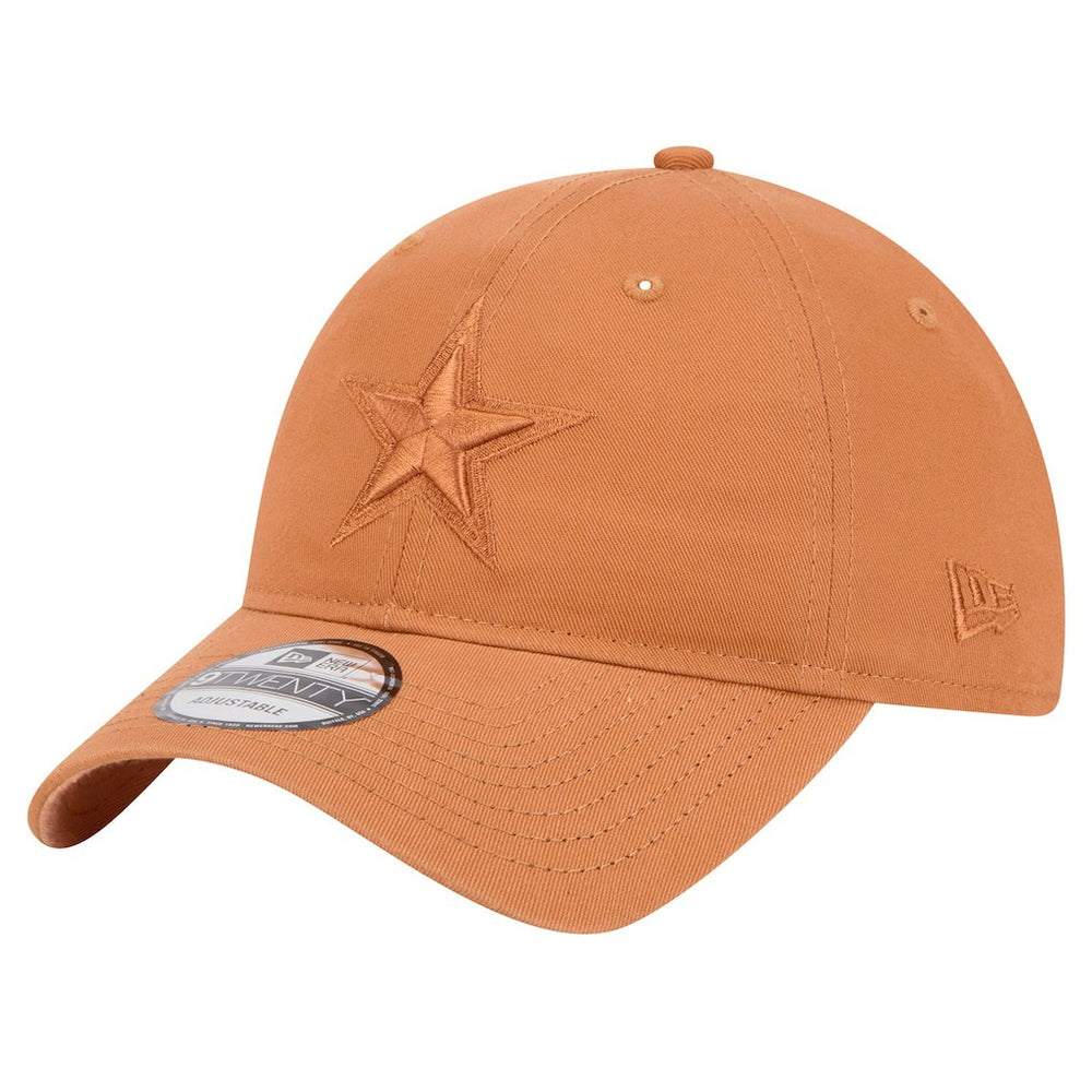 Dallas Cowboys New Era Tonal Color Pack 9TWENTY Adjustable Hat Brown