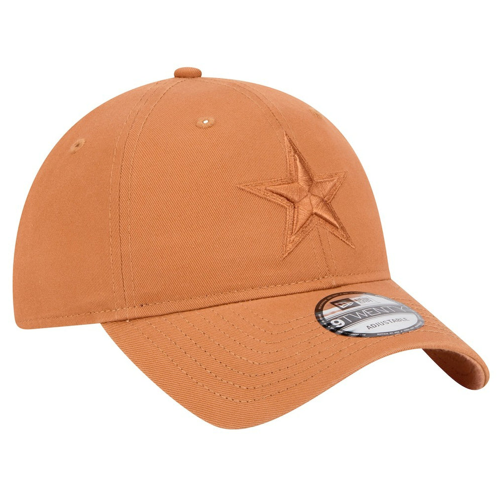 Dallas Cowboys New Era Tonal Color Pack 9TWENTY Adjustable Hat Brown