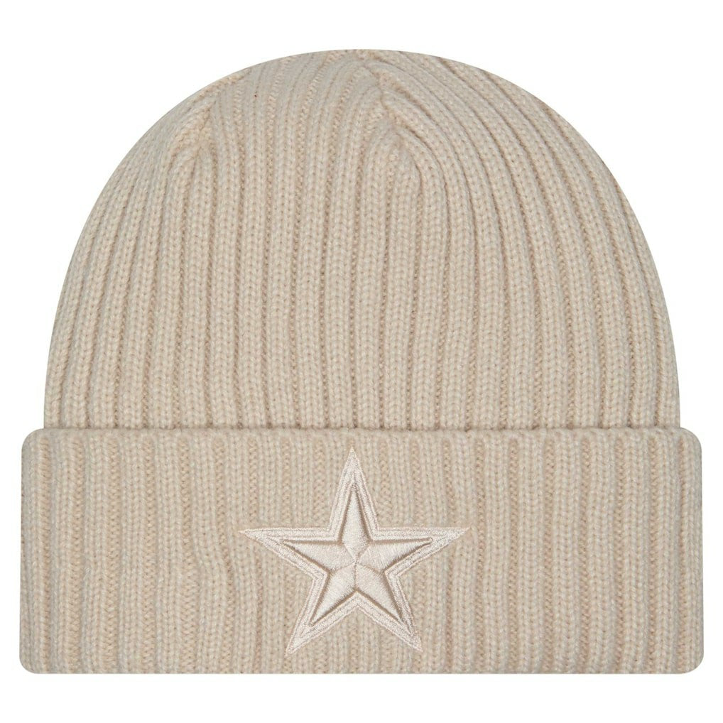 Dallas Cowboys New Era Color Pack Cuffed Knit Hat Stone