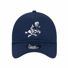 Dallas Cowboys New Era Retro Main A-Frame Trucker 9FORTY Adjustable Hat Navy