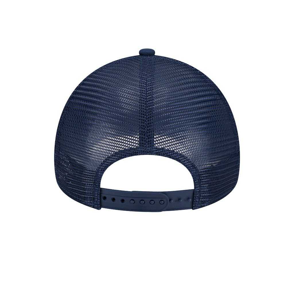 Dallas Cowboys New Era Main A-Frame Trucker 9FORTY Adjustable Hat Navy