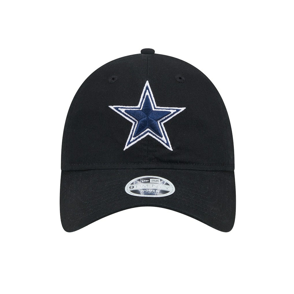 Dallas Cowboys New Era Women's Main 9TWENTY Adjustable Hat Black