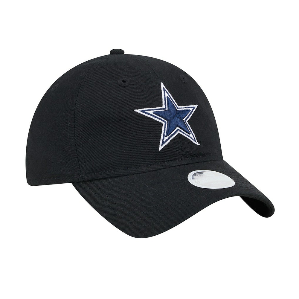 Dallas Cowboys New Era Women's Main 9TWENTY Adjustable Hat Black
