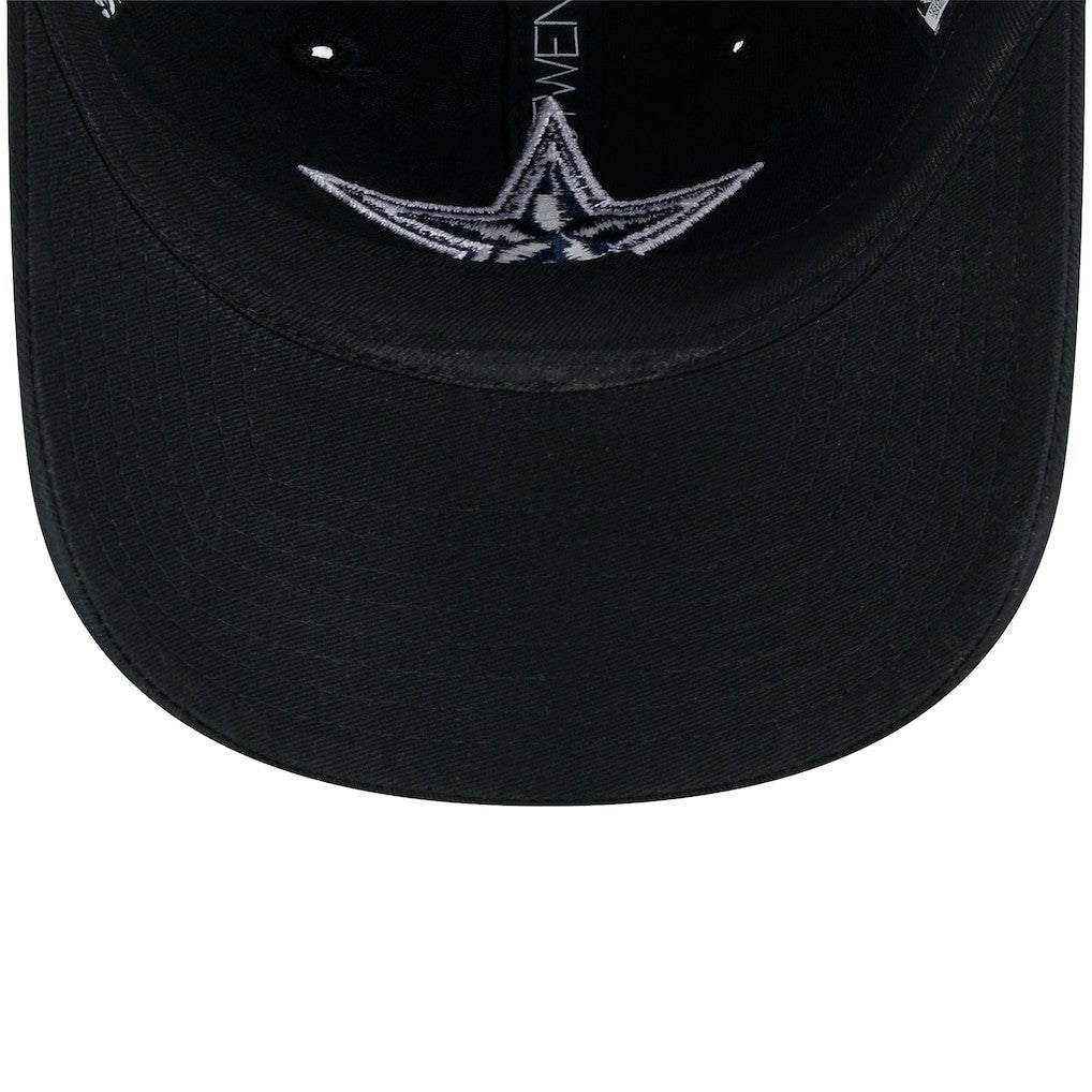 Dallas Cowboys New Era Women's Main 9TWENTY Adjustable Hat Black