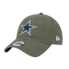 Dallas Cowboys New Era Youth Main 9TWENTY Adjustable Hat Olive