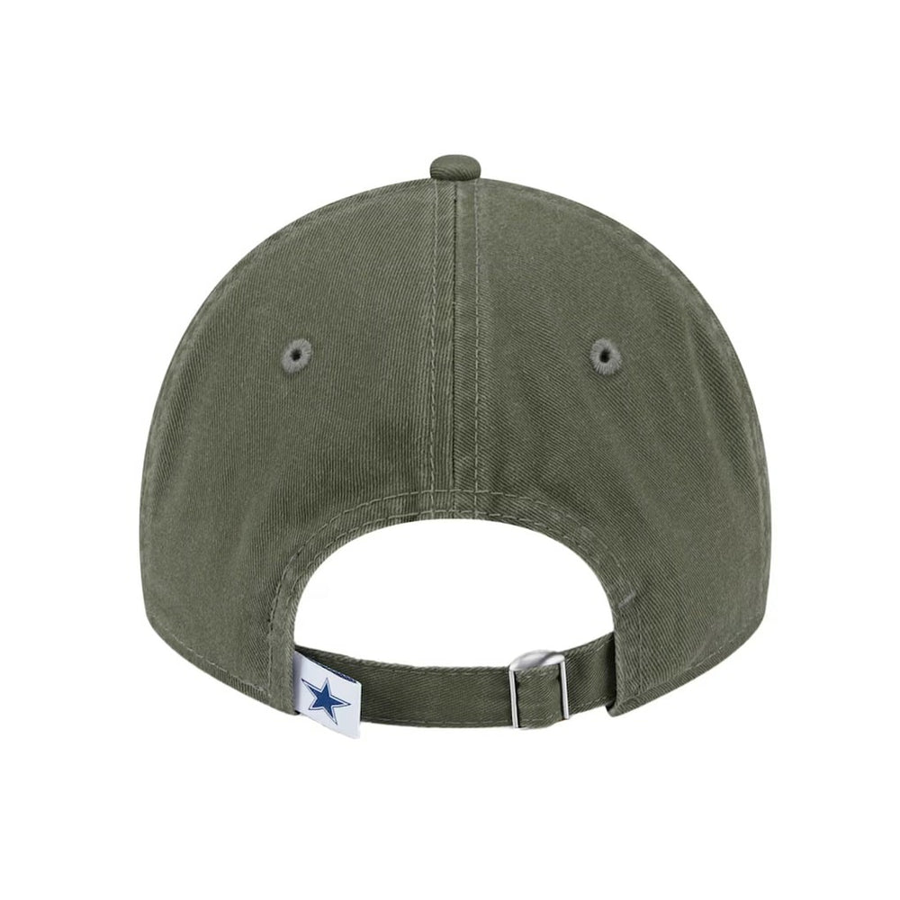 Dallas Cowboys New Era Youth Main 9TWENTY Adjustable Hat Olive