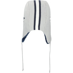 Dallas Cowboys New Era Helmet Head Trapper Knit Hat Gray