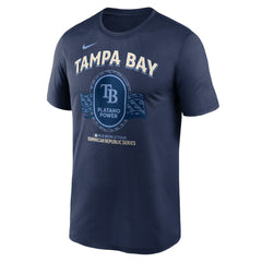 Tampa Bay Rays Nike Dominican Republic Series Legend T-Shirt - Navy T-shirts