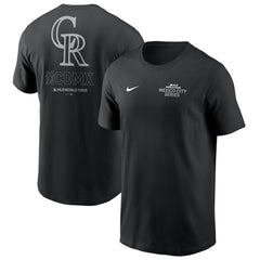 Colorado Rockies Nike 2024 MLB World Tour Mexico City Series T-Shirt - Black T-shirts
