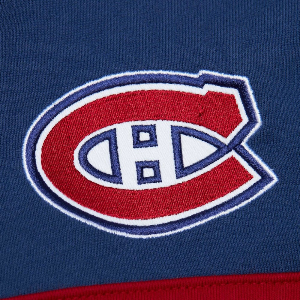 NHL Montreal Canadiens Mitchell & Ness Head Coach Pullover Hoodie - Navy