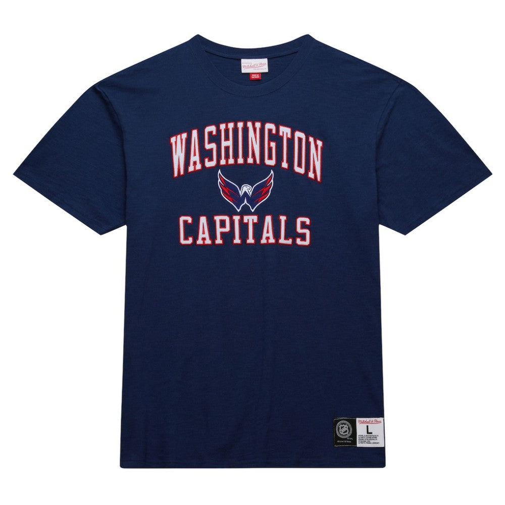 NHL Washington Capitals Mitchell & Ness Legendary Slub T-Shirt - Navy