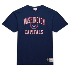 NHL Washington Capitals Mitchell & Ness Legendary Slub T-Shirt - Navy