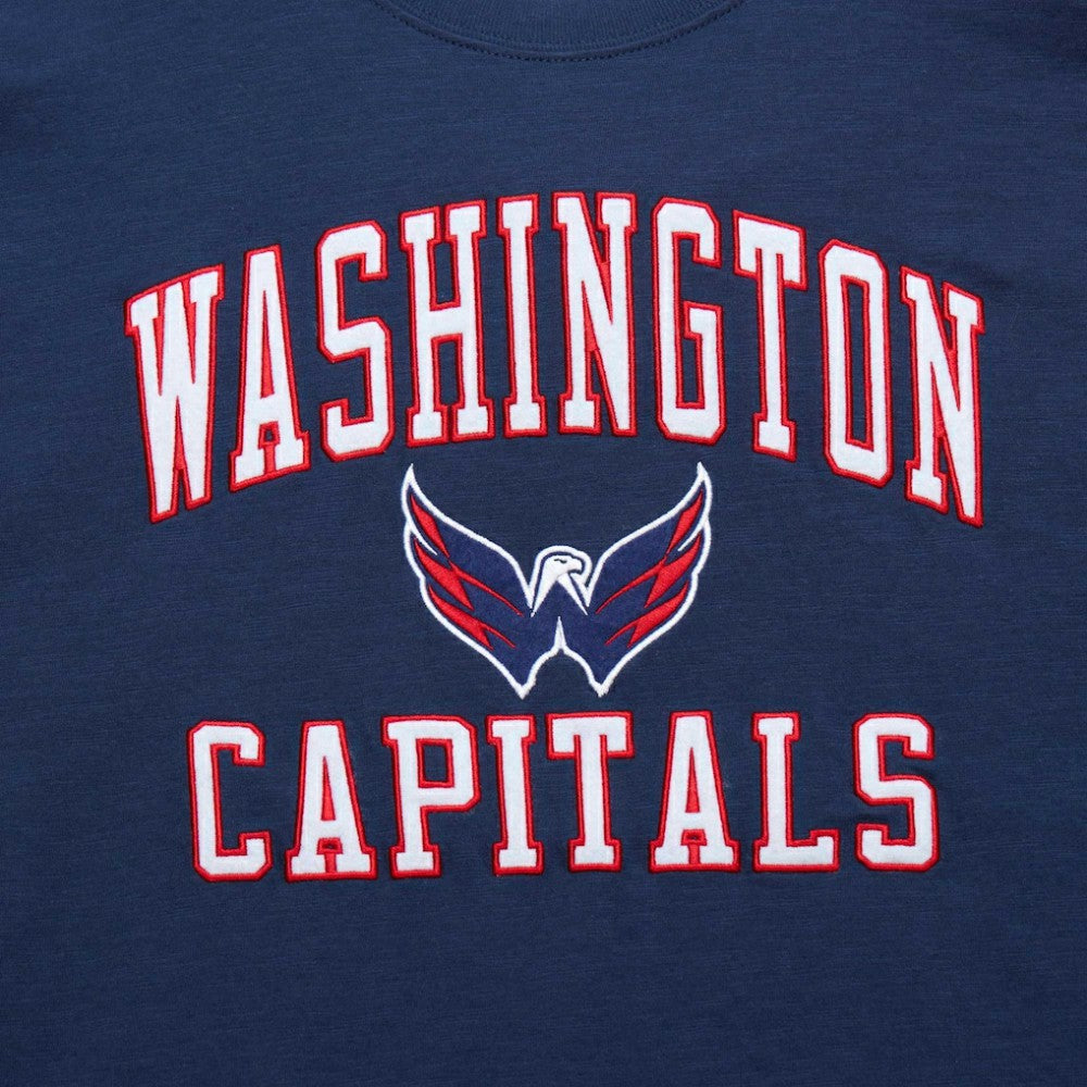 NHL Washington Capitals Mitchell & Ness Legendary Slub T-Shirt - Navy