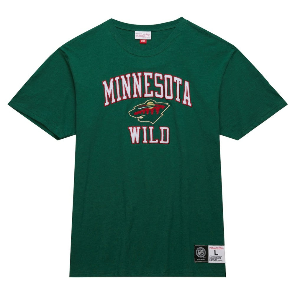 NHL Minnesota Wild Mitchell & Ness Legendary Slub T-Shirt - Green