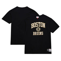 NHL Boston Bruins Mitchell & Ness Legendary Slub T-Shirt - Black