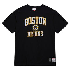 NHL Boston Bruins Mitchell & Ness Legendary Slub T-Shirt - Black