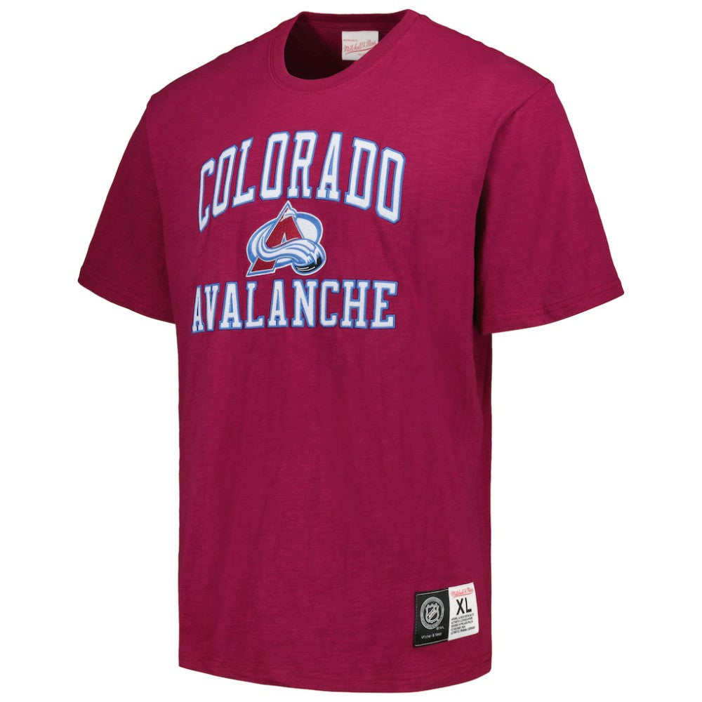 NHL Colorado Avalanche Mitchell & Ness Legendary Slub T-Shirt - Burgundy