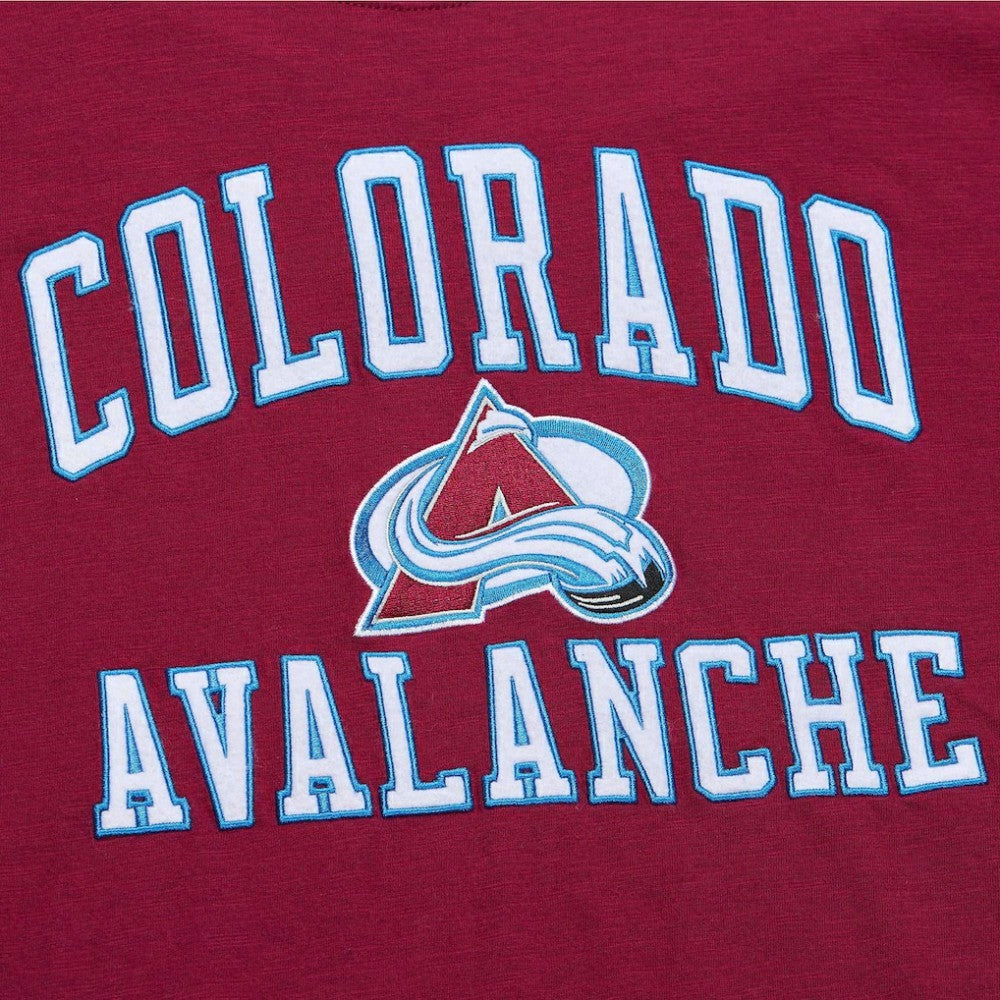 NHL Colorado Avalanche Mitchell & Ness Legendary Slub T-Shirt - Burgundy