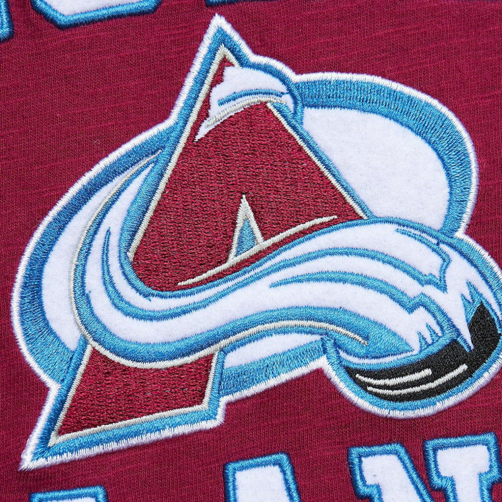 NHL Colorado Avalanche Mitchell & Ness Legendary Slub T-Shirt - Burgundy
