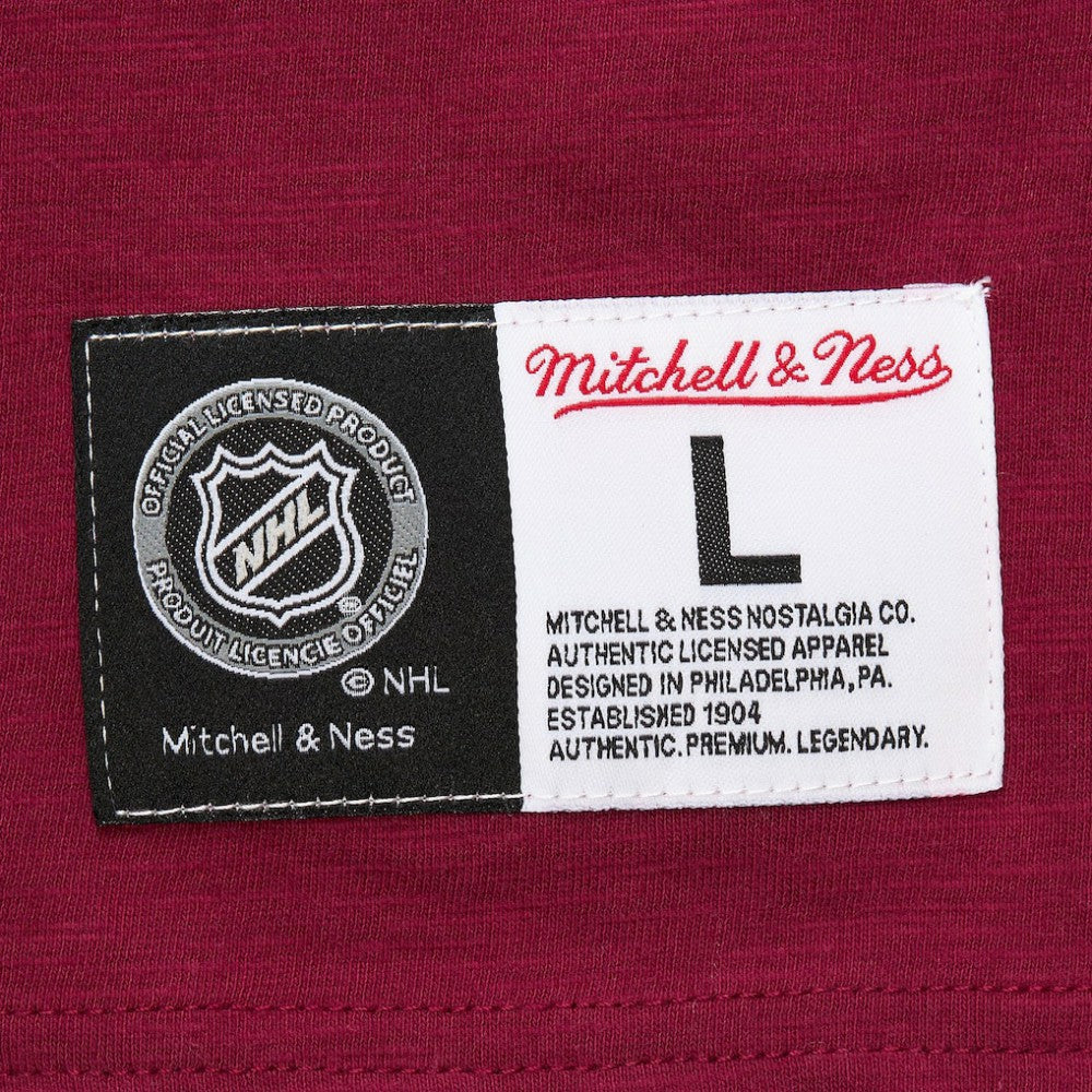 NHL Colorado Avalanche Mitchell & Ness Legendary Slub T-Shirt - Burgundy