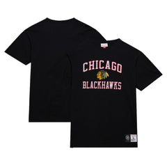 NHL Chicago Blackhawks Mitchell & Ness Legendary Slub T-Shirt - Black