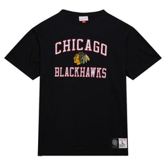 NHL Chicago Blackhawks Mitchell & Ness Legendary Slub T-Shirt - Black