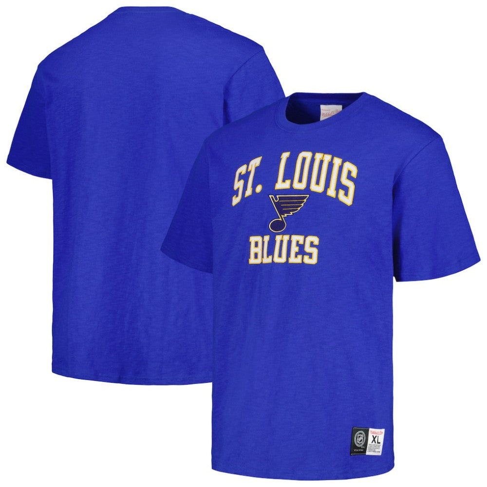 NHL St. Louis Blues Mitchell & Ness Legendary Slub T-Shirt - Blue