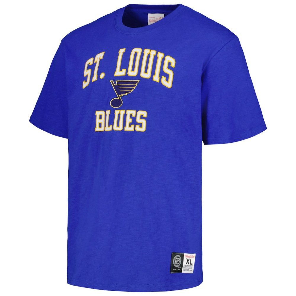 NHL St. Louis Blues Mitchell & Ness Legendary Slub T-Shirt - Blue