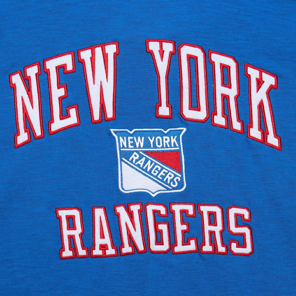 NHL New York Rangers Mitchell & Ness Legendary Slub T-Shirt - Blue