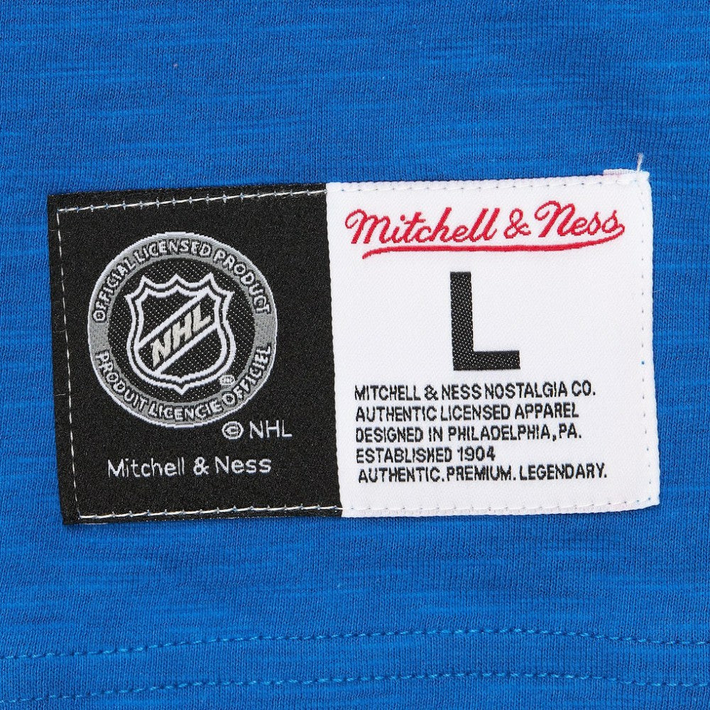 NHL New York Rangers Mitchell & Ness Legendary Slub T-Shirt - Blue