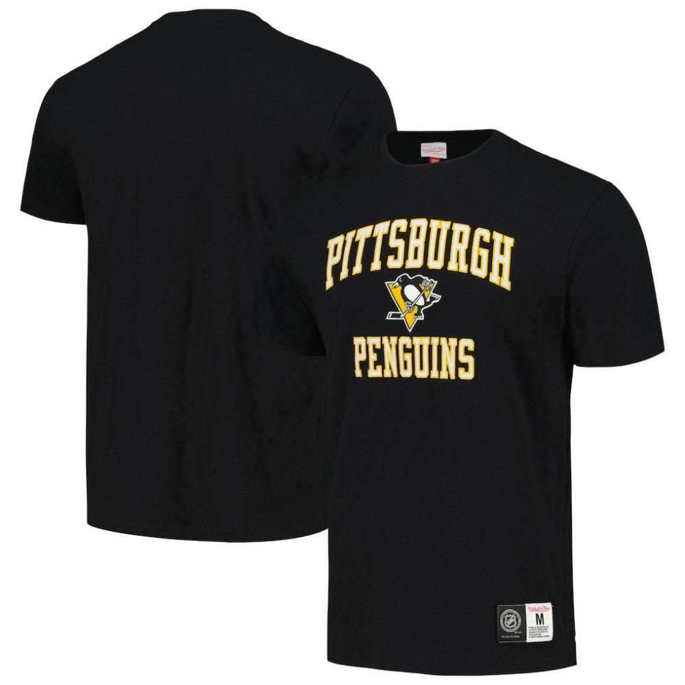 NHL Pittsburgh Penguins Mitchell & Ness Legendary Slub T-Shirt - Black