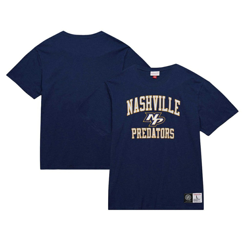 NHL Nashville Predators Mitchell & Ness Legendary Slub T-Shirt - Navy