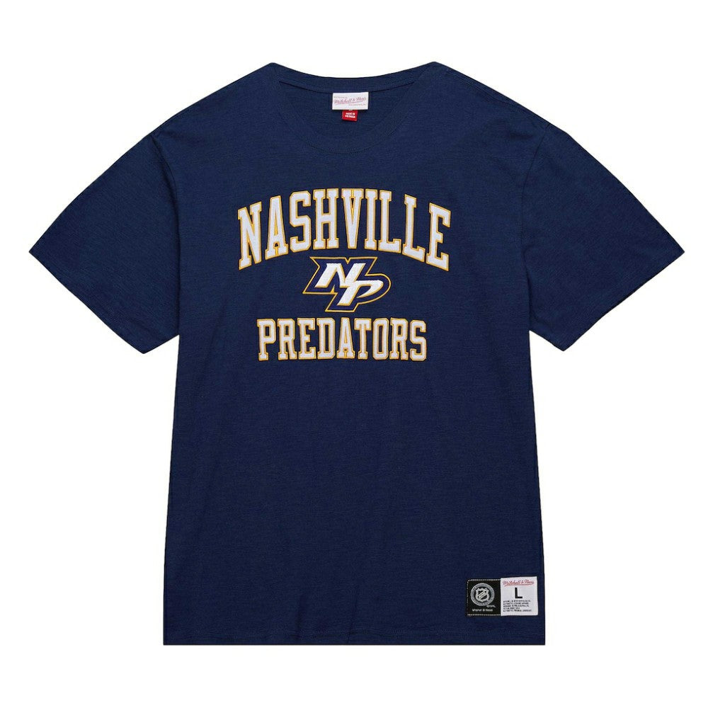 NHL Nashville Predators Mitchell & Ness Legendary Slub T-Shirt - Navy