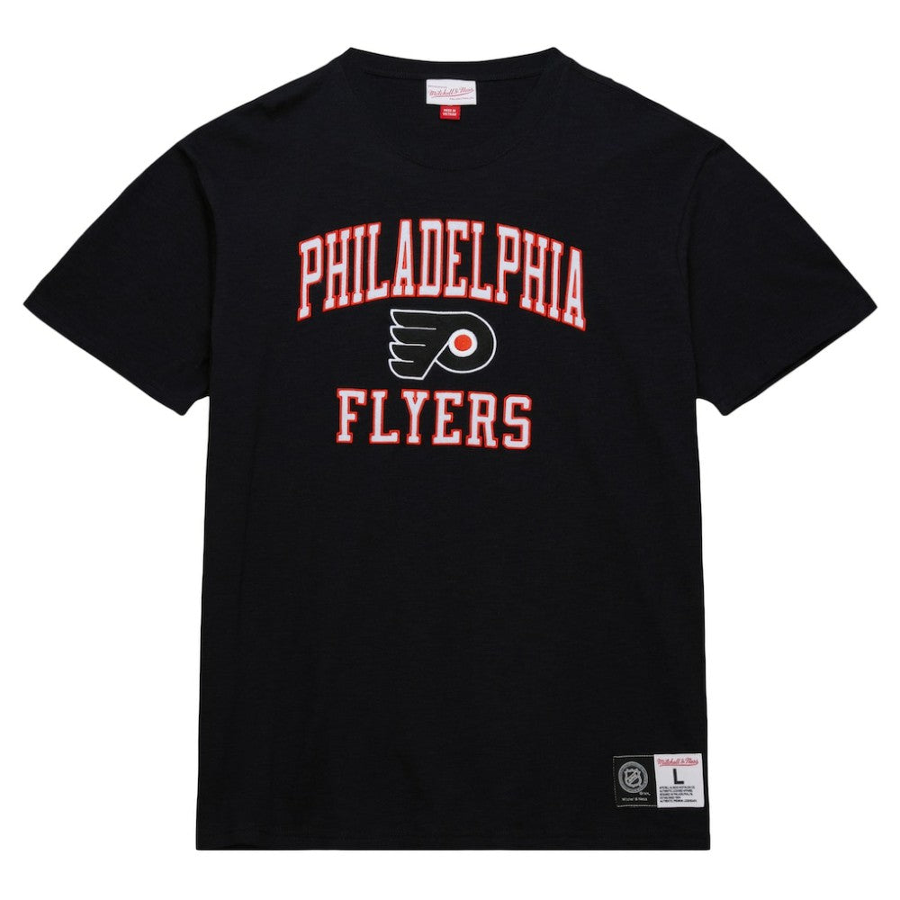 NHL Philadelphia Flyers Mitchell & Ness Legendary Slub T-Shirt - Black
