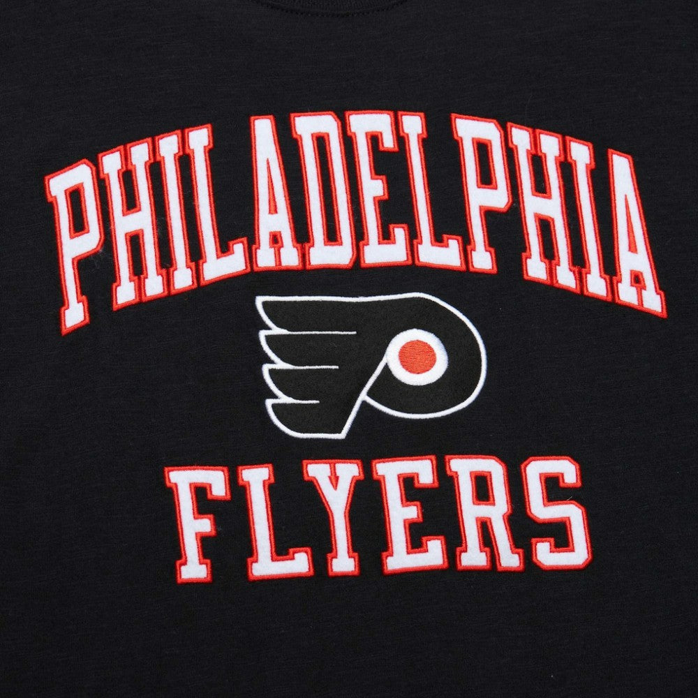 NHL Philadelphia Flyers Mitchell & Ness Legendary Slub T-Shirt - Black