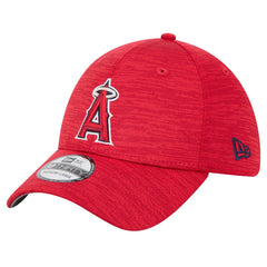 Los Angeles Angels New Era Tech 39THIRTY Flex Hat - Red Hats