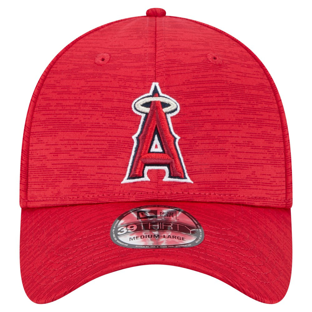 Los Angeles Angels New Era Tech 39THIRTY Flex Hat - Red Hats