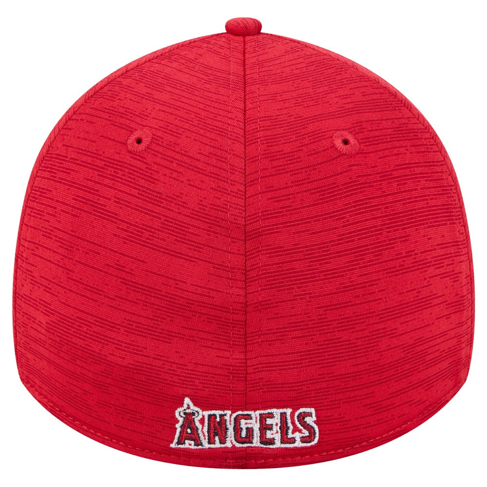Los Angeles Angels New Era Tech 39THIRTY Flex Hat - Red Hats