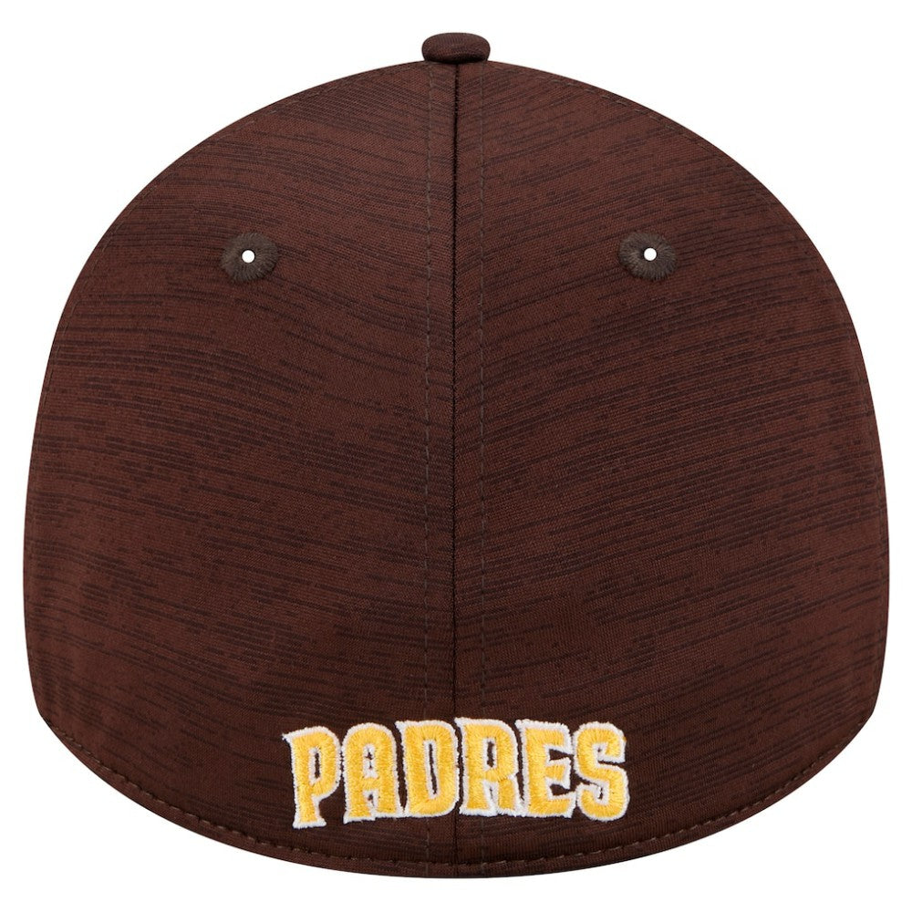 San Diego Padres New Era Tech 39THIRTY Flex Hat - Brown Hats